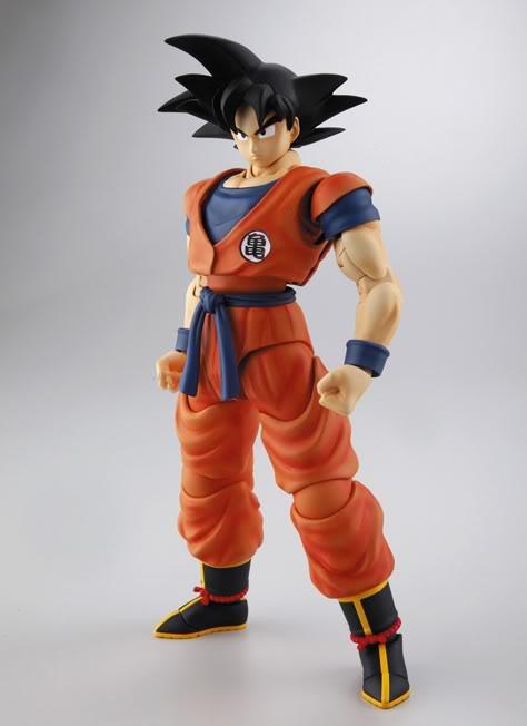 现货 万代正品shf七龙珠孙悟空 超级赛亚人孙悟空 超3 可动手办