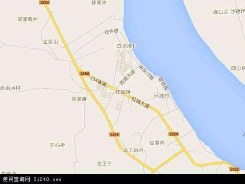 中国 湖北省 宜昌市 宜都市 枝城镇 枝城镇卫星地图 本站收录有:2021
