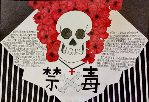 26禁毒手抄报大赛