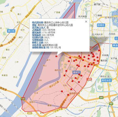 南京建邺分布图_南京市建邺区分布图_建邺区幼儿园分布图