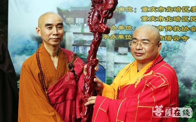 迦叶古佛道场缙云寺举行妙慧法师荣膺方丈升座