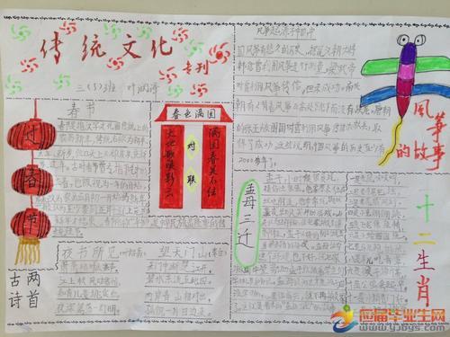 老物件图片及介绍手抄报自我介绍手抄报