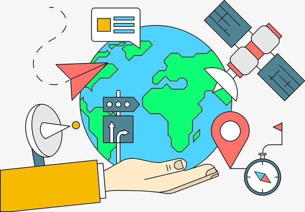 关键词 : 地球,全球,矢量图,卫星定位,gps