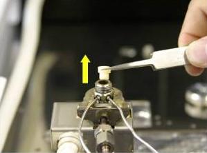 gc-2014气相色谱仪进样口更换隔垫介绍