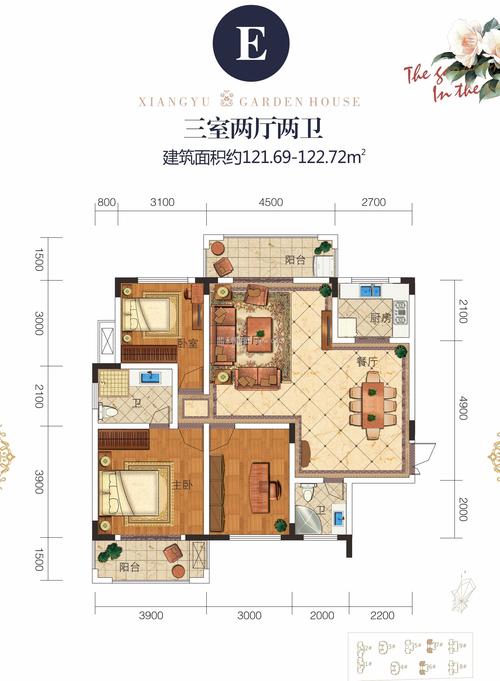 监利翔宇华庭户型图-e,翔宇华庭户型图,翔宇华庭网上展厅,监利房网