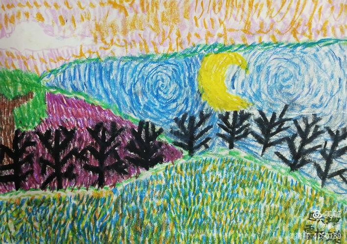 其它 冷色 印象 点彩 写美篇  学生——点彩画到底怎样才是好?