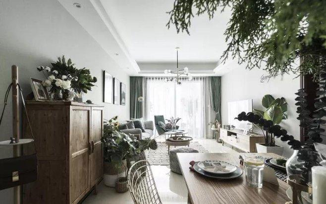 森系文艺风木地板装修效果图 书房木地板图片