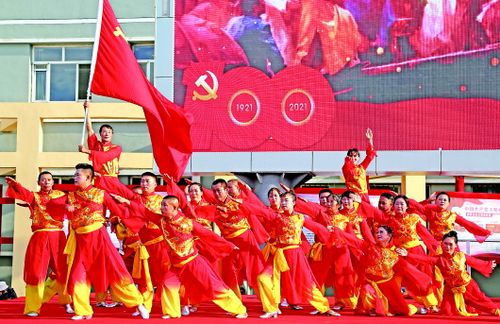 兵团儿女心向党倾情献礼颂百年