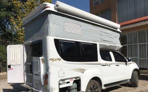 [出售] 国五齐星五十铃升降顶皮卡房车3.0t柴油四驱自动挡