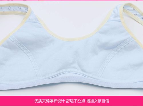 可娃衣夏季学生内衣10-12岁发育期少女品牌文胸无钢圈