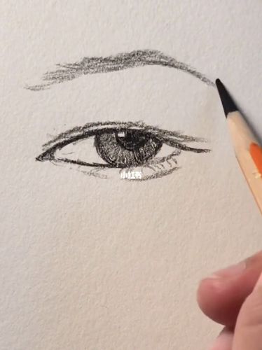 最简单眼睛画法_手绘_文化_绘画