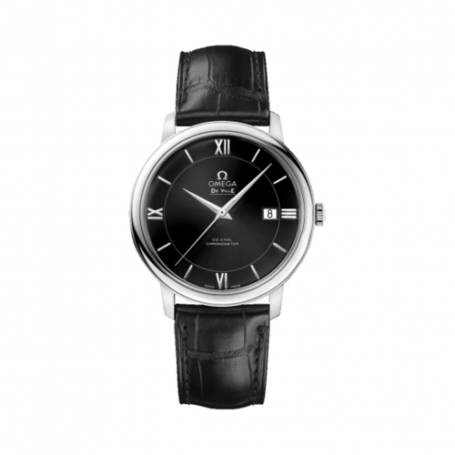 omega欧米茄男表碟飞系列简约手表皮带机械表42413402001001