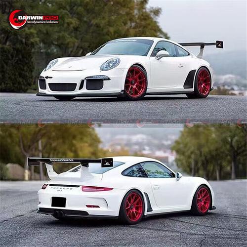 darwinpro保时捷911 991 gt3改装包围apr版碳纤维尾翼