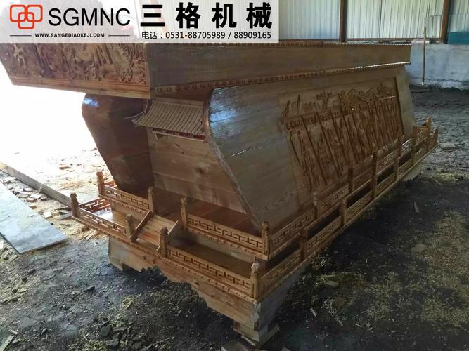 陕西1825双头重型豪华棺材雕刻机厂家直销