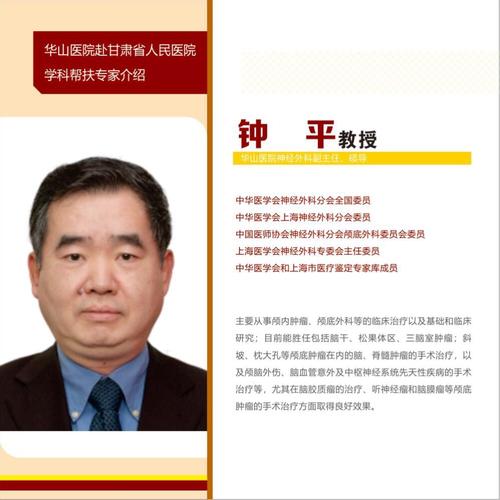 华山医院神经外科专家钟平教授莅临脑血管病中心/神经