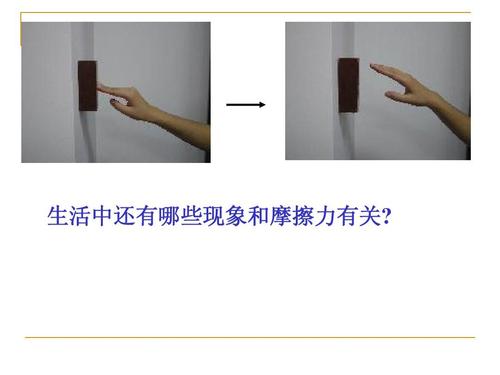 生活中还有哪些现象和摩擦力有关?