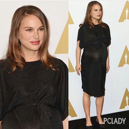 第89届奥斯卡提名午宴:石头姐秀香肩,波特曼"好孕"再战小金人