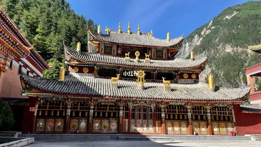 九寨沟#扎如寺_景点_扎如沟自由行热门攻略_九寨沟风景区_扎如寺