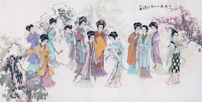 红楼梦七律诗咏金陵十二钗