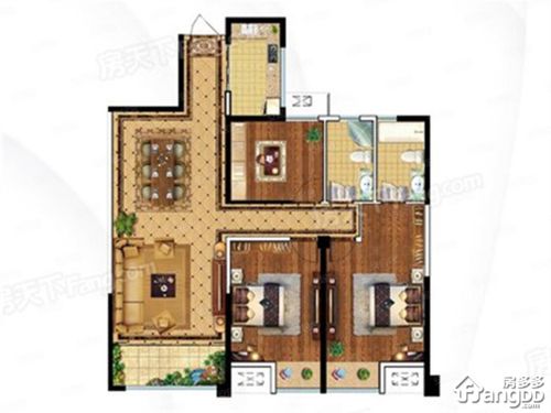 洛阳新房 伊川县新房 伊川新房 东展怡和园  127㎡ 售价待定 128㎡