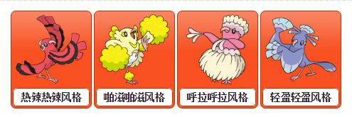 口袋妖怪日月花舞鸟进化 花舞鸟形态变化方法