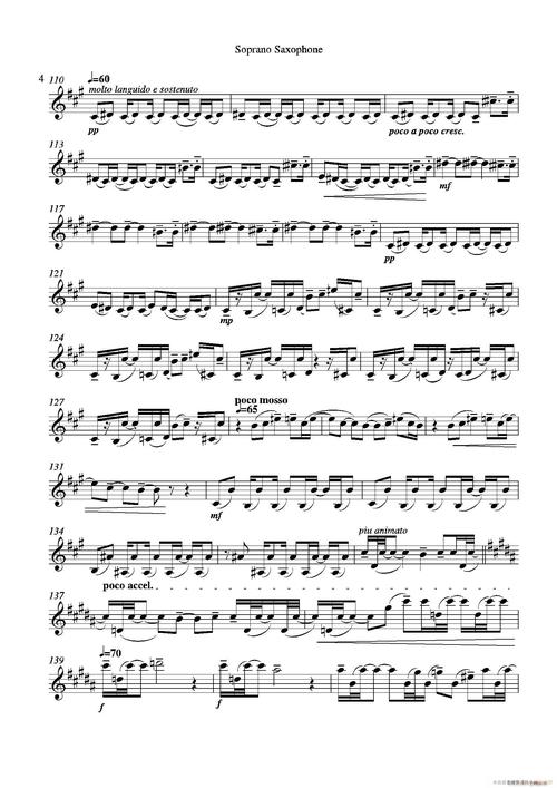 grigri(四重奏高音萨克斯分谱)