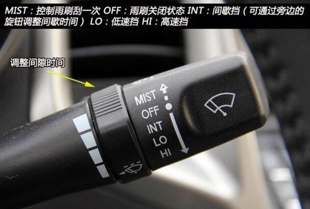 长安cs75后雨刷怎么使用