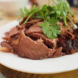 河北邯郸特产永年临洺关马连升纯精五香驴肉新鲜熟食可做驴肉火烧