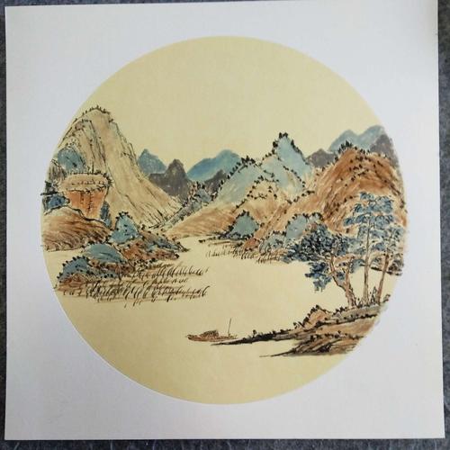 古风书画:写意山水小品课徒之一