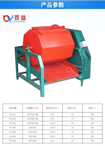 生产厂家滚筒研磨机振动研磨机六角滚桶式抛光机内孔抛光机