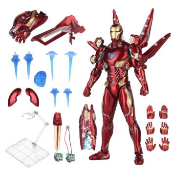 钢铁侠马克纳米战甲机甲人仔手办玩具合金模型男孩生日礼物收藏级精雕