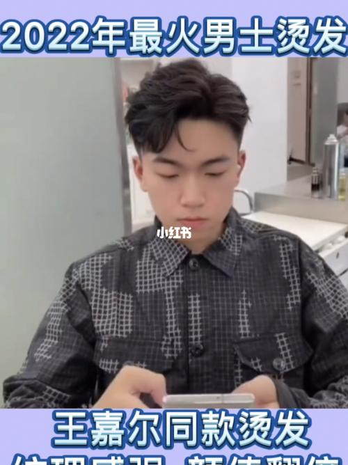 2022年最火男士烫发,王嘉尔同款烫发纹理感_烫发_发型