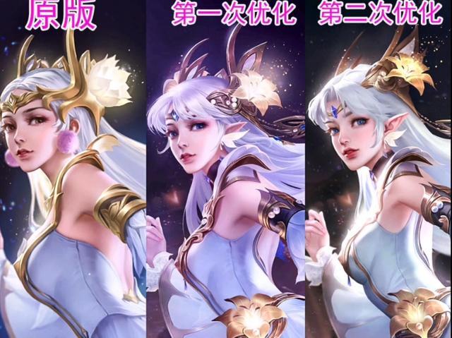 此次貂蝉的星传说皮肤——金色仲夏夜之梦也是二次优化完成,不少玩家
