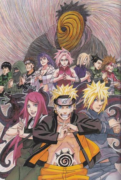 naruto -ナルト- 《火影忍者》漫画 原画 剧场版忍者之路 #岸本齐史