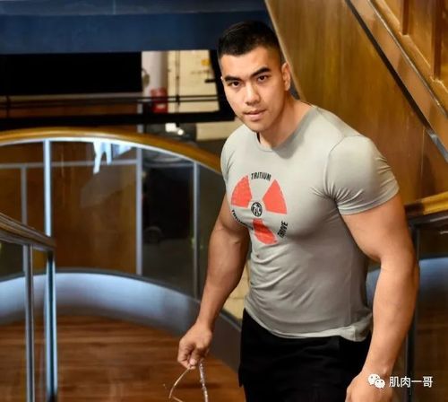 身高184cm体重200斤,这位上海肌肉巨无霸太野了