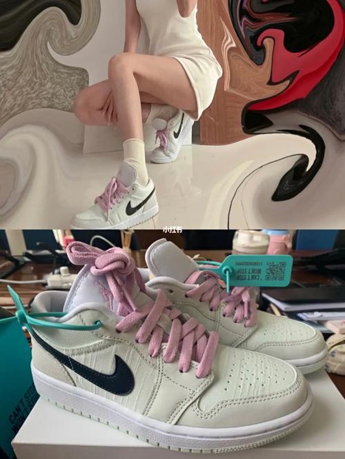 aj蒂芙尼绿樱花粉 少女必备百搭低帮球鞋_air jordan