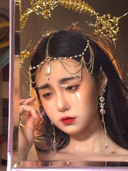 圣母落泪妆 油画滤镜教程_滤镜_教程_油画_底妆_调色