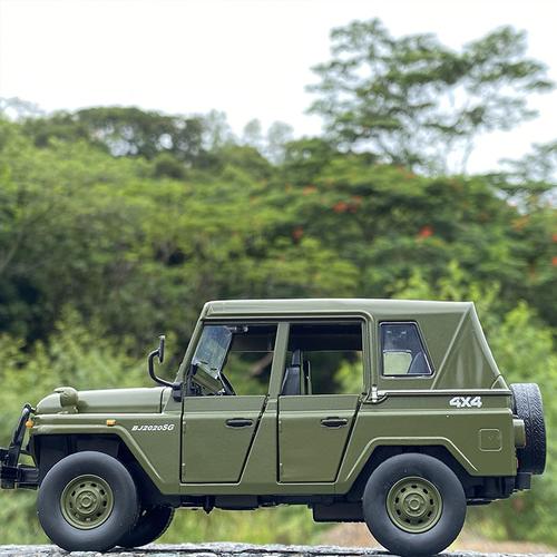 北京2020吉普经典军车越野车模型仿真声光车模车模