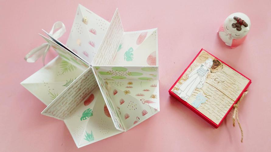 简单的立体小机关,贴上照片可以当桌摆,卡纸制作更结实!