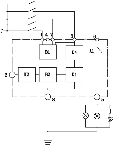 cn102398546a_一种汽车后雾灯控制器失效