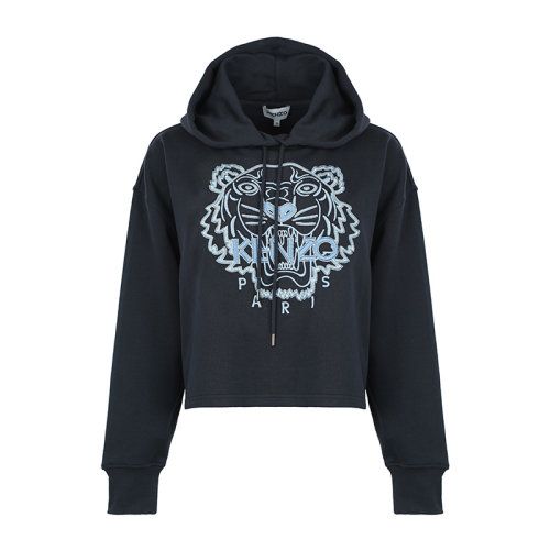 kenzo老虎头卫衣价格,kenzo虎头卫衣 kenzo/高田贤三21新品刺绣大虎头女士连帽套头卫衣女卫衣fb62sw6604