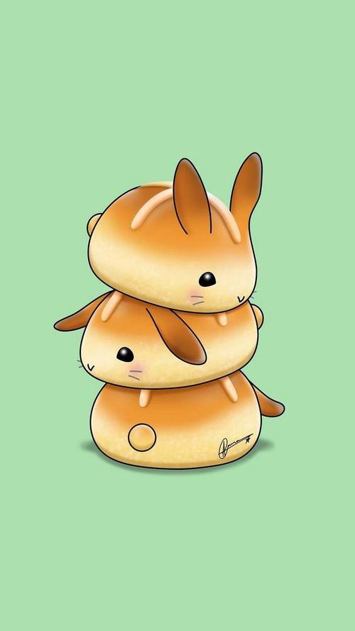 动物 萌插画 壁纸