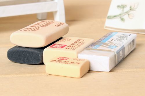 也就是能擦掉3b,2b,hb.4b橡皮