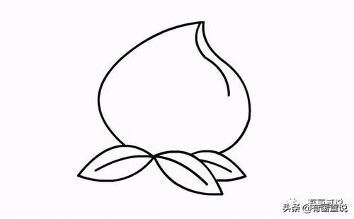儿童画简笔画临摹素材52张:水果系列画法,收藏备用,在家学画画