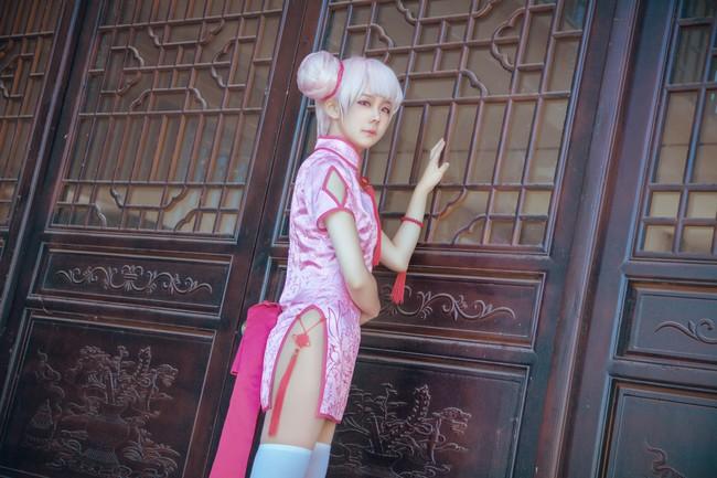 王者荣耀小乔同人旗袍