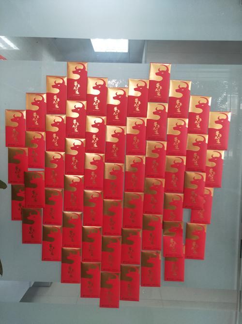 红包墙:给客户的小惊喜,也是我们引客引资的助手