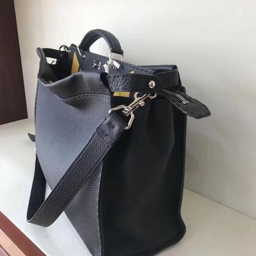 fendi 芬迪peekaboo黑色公文包