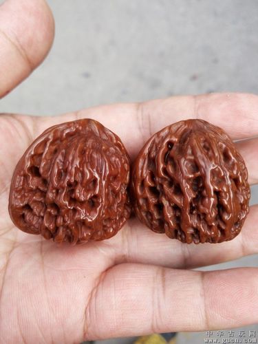 文玩老核桃四座楼狮子头