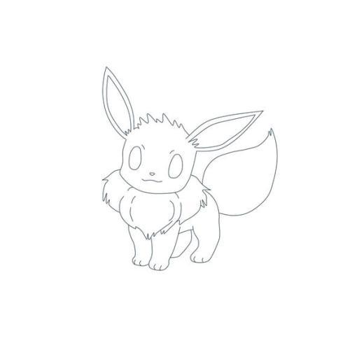 伊布彩铅简笔画