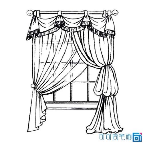 窗帘怎么画好看简笔画 (第4页)
